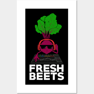 Fresh Beets Funny DJ Disc Jockey Gift Posters and Art